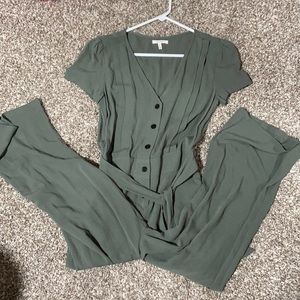 Maurices Green Jumpsuit